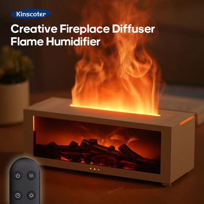 Humidificateur Aromatique Flamme LED