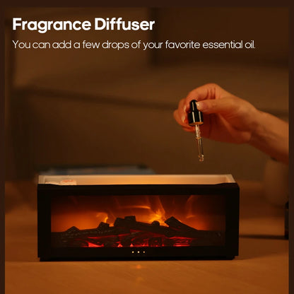 Humidificateur Aromatique Flamme LED